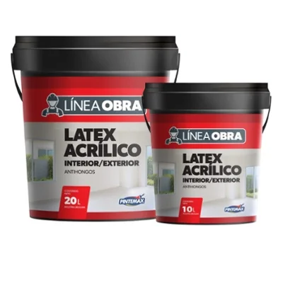 Combo Pintura L�tex L�nea Obra 20+10lts Pintemax