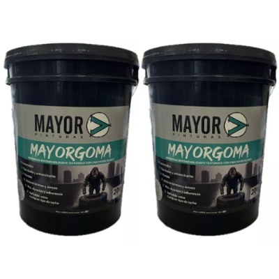 Combo Membrana L�quida Mayorgoma color Blanco 20Kg + 20kg 