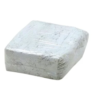 Trapo blanco de algod�n paquete de 1 kilo