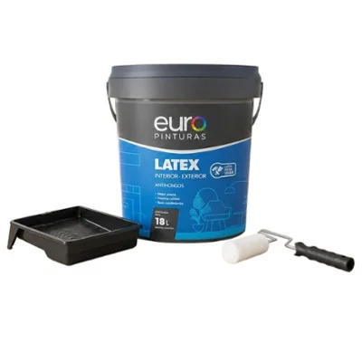 Combo Pintura L�tex Antihongos 18lt + Bandeja y Rodillo