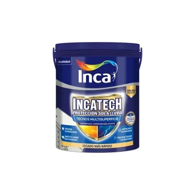 Membrana L�quida impermeabilizante Incatech Multisuperficie de Inca 4.8 Kg