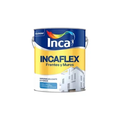 Impermeabilizante exterior Incaflex Frentes y Muros 4Lts