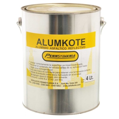 Pintura asf�ltica Alumkote Pennsylvania 4Lts.