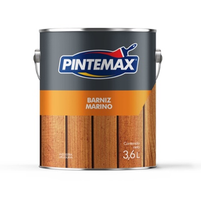 Barniz Marino Pintemax Color brillante traslucido 3.6Lts