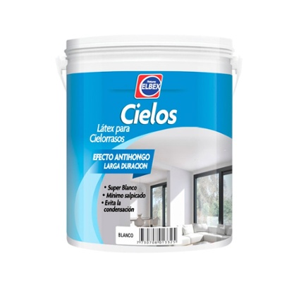 Cielo Rasos Antihongos Elbex 1Lt