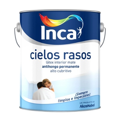 Cielos Rasos Antihongos Premium Inca 4lts