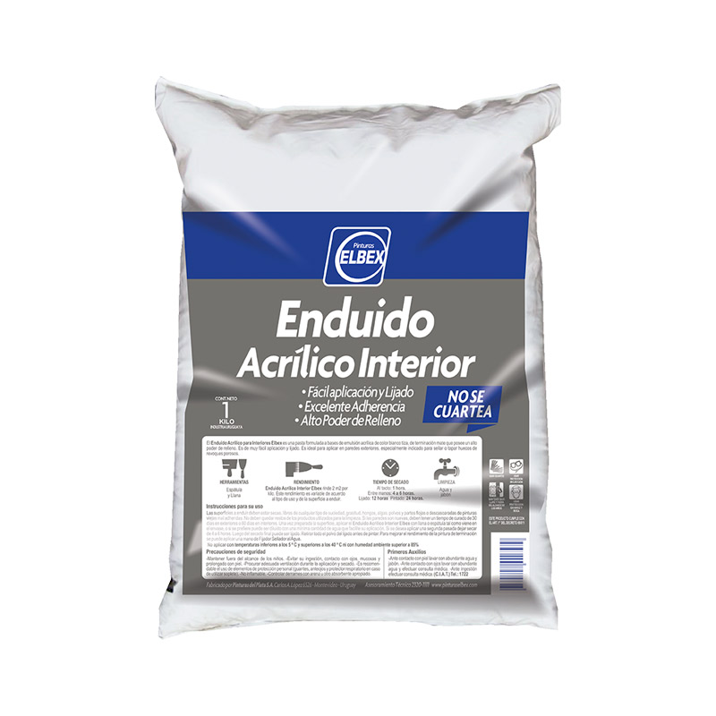 Enduido acr�lico interior Elbex 20Kg
