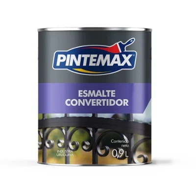Esmalte Convertidor Grafito Forja Gris Pintemax 0.9Lt
