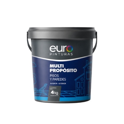 Pintura para pisos Euro color Amarillo 4kg