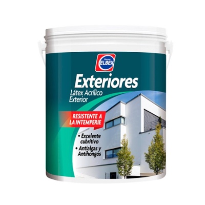 L�tex Exteriores Elbex 4Lts