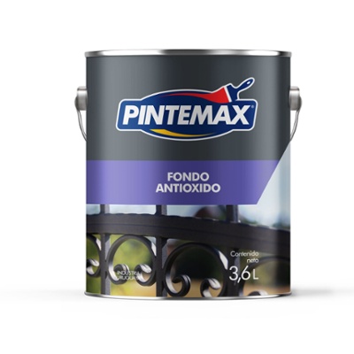 Fondo Antioxido Gris Pintemax 3.6Lts