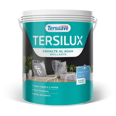 Esmalte al Agua Brillante Tersilux 1Lts
