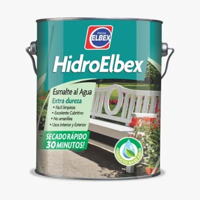 Esmalte al Agua HidroElbex 4Lts