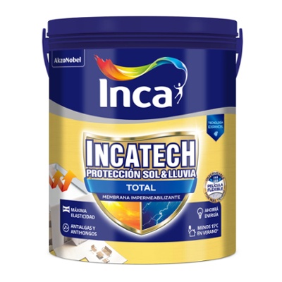 Membrana L�quida impermeabilizante Incatech Total de Inca 20 Kg 