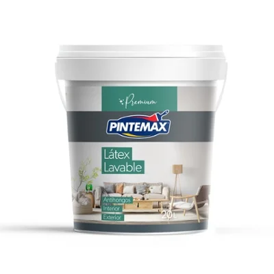 L�tex Lavable Premium Pintemax 20Lts