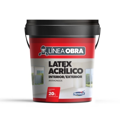 L�tex L�nea Obra Interior Exterior Pintemax 20Lts