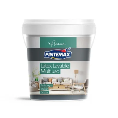 Pintura Multiuso Premium para pisos y paredes Pintemax color Azul 4Lts
