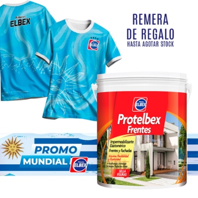 Impermeabilizante Protelbex Frentes Blanco  20Kg
