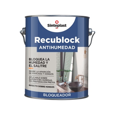Recublock Antihumedad Sinteplast 4Lts
