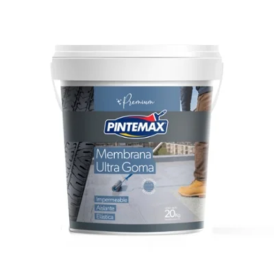 Membrana Ultragoma Pintemax Color Gris 18Kg